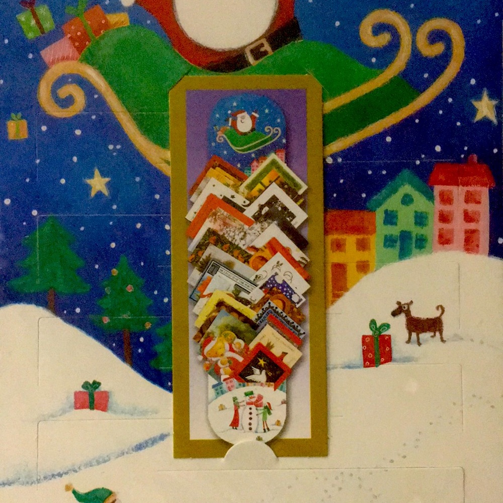 Caltime Deluxe Christmas Card Holder Display Holds 30 Cards - Made In England